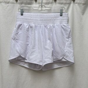 Angel Cult Lined Women's White Athletic Shorts